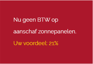 BTW voordeel zonnepanelen