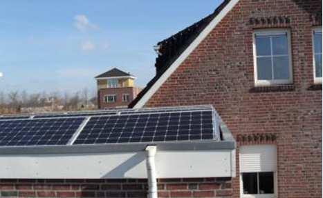 Zonnepanelen plat dak